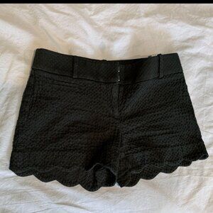 Ann Taylor Loft Scalloped Edge Shorts